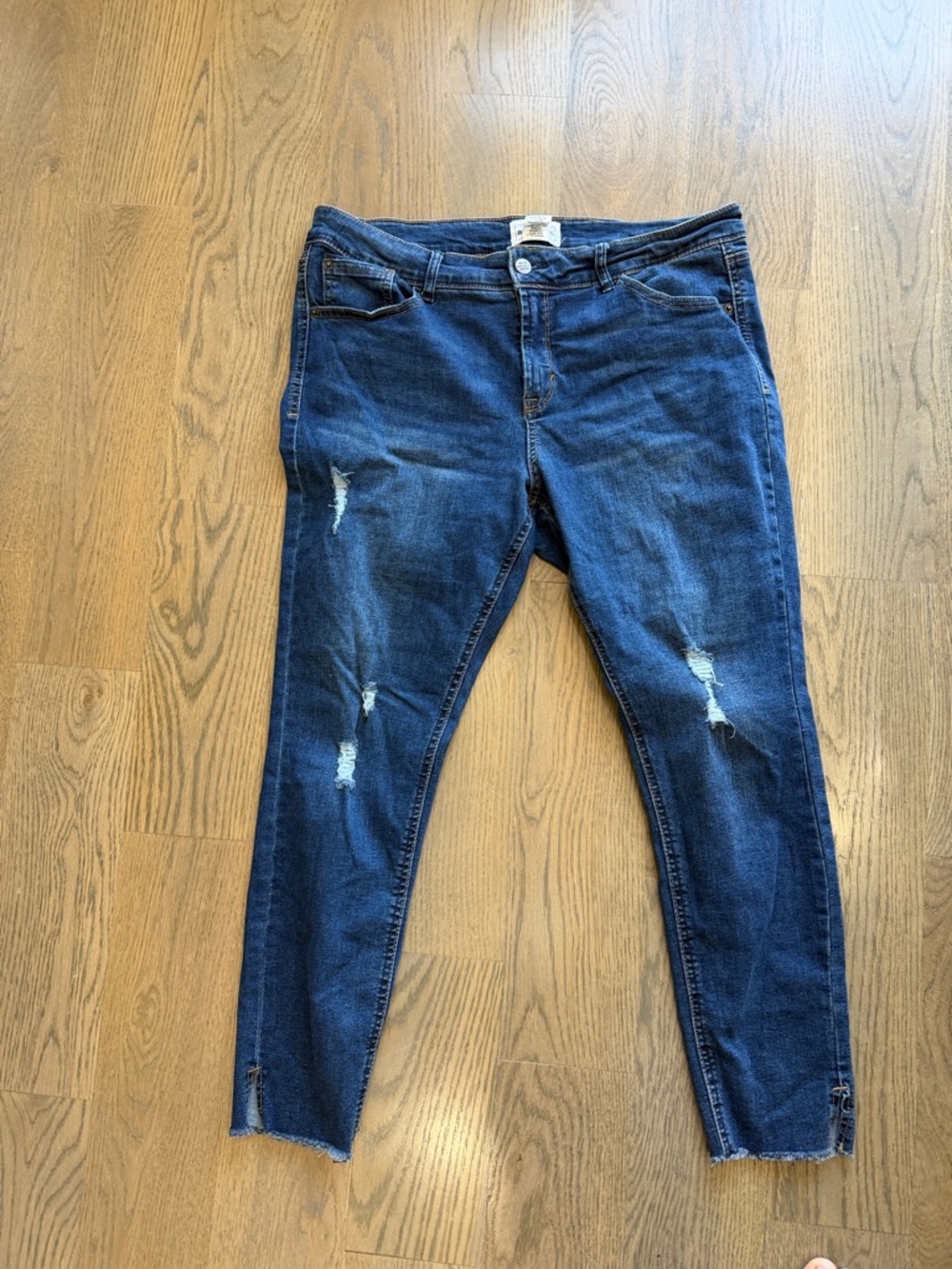 Republic Jeans Dark Blue Distressed Women’s Jeans